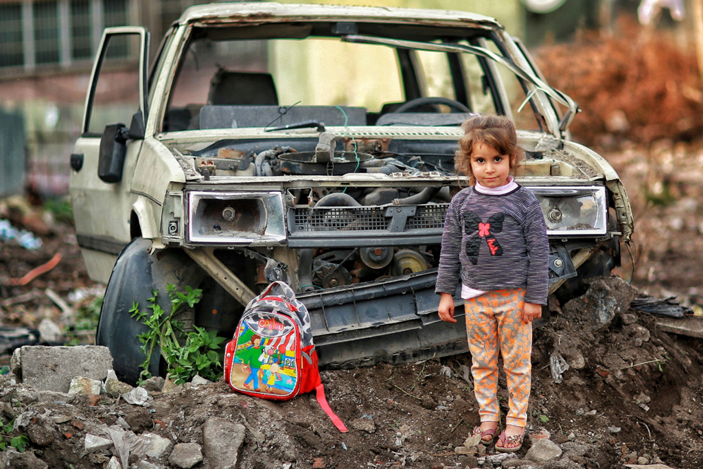 Bambini nella Striscia di Gaza, simbolo dell